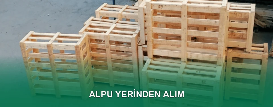 Alpu Yerinden Palet Toplama